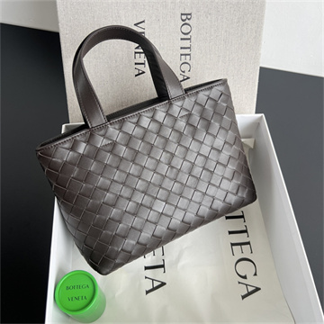 bottega veneta mini intrecciato zipped tote #855504